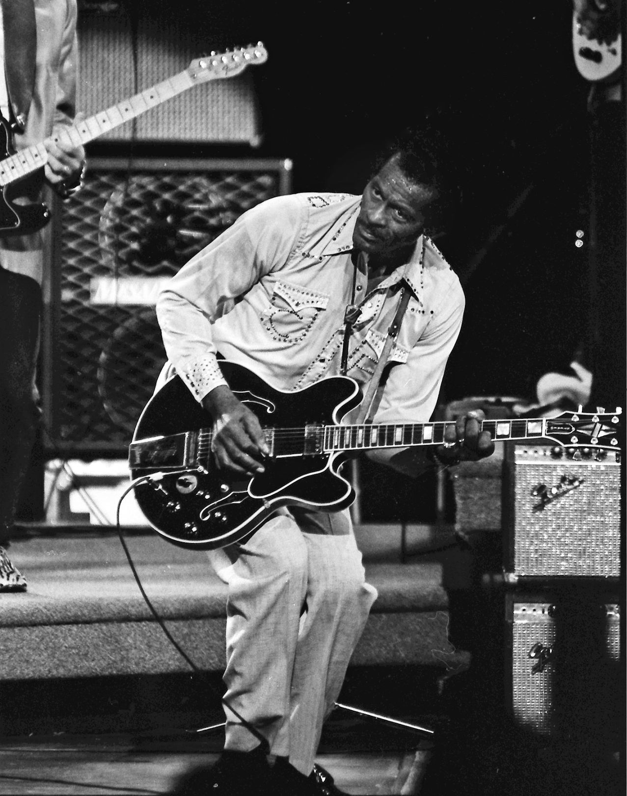 Chuck Berry's 60th birthday was a star-studded event